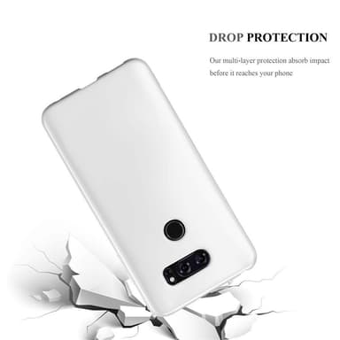 LG V30 / V30+ / V30S / V30S+ Cover Etui Case (Sølv)