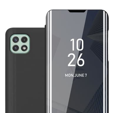 Samsung Galaxy A22 5G Pungetui Cover Case (Sort)