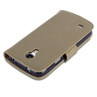 Cover Samsung Galaxy S4 MINI Etui Case (Brun)