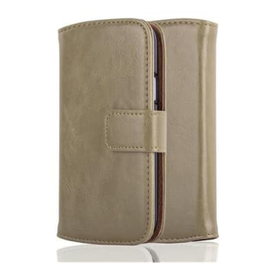 Cover Samsung Galaxy S4 MINI Etui Case (Brun)