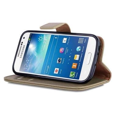 Cover Samsung Galaxy S4 MINI Etui Case (Brun)