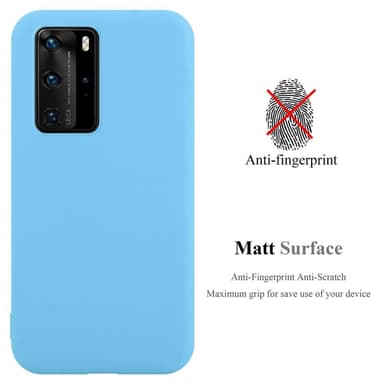 Cover Huawei P40 PRO / P40 PRO+ Etui Case (Blå)