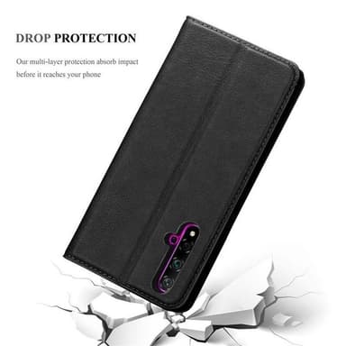 Honor 20 / 20S / Huawei NOVA 5T Cover Etui Case (Sort)