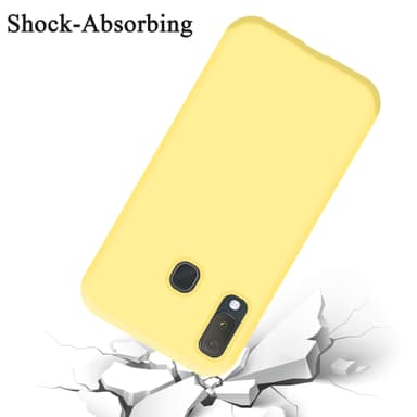 Samsung Galaxy A10e / A20e Cover Etui Case (Gul)