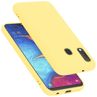 Samsung Galaxy A10e / A20e Cover Etui Case (Gul)