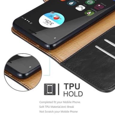 Cover ZTE Blade V7 Etui Case (Sort)