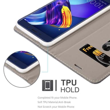 Honor 6C PRO Pungetui Cover Case (Grå)