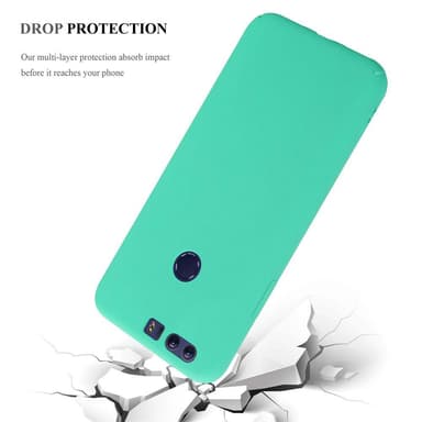 Honor 8 / 8 PREMIUM Cover Etui Case (Grøn)
