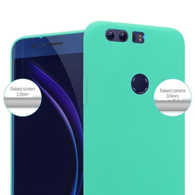 Honor 8 / 8 PREMIUM Cover Etui Case (Grøn)