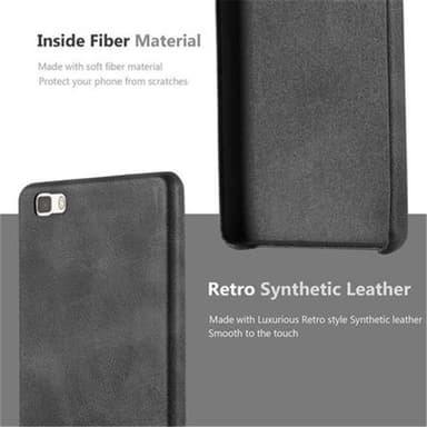 Huawei P8 LITE 2015 Etui Case Cover (Sort)