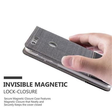 Honor 8 / 8 PREMIUM Pungetui Cover Case (Grå)