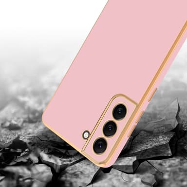 Samsung Galaxy S22 Cover Etui Case (Lyserød)
