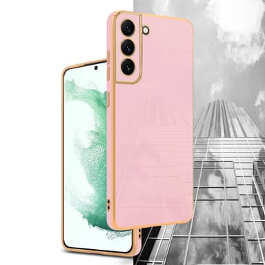 Samsung Galaxy S22 Cover Etui Case (Lyserød)