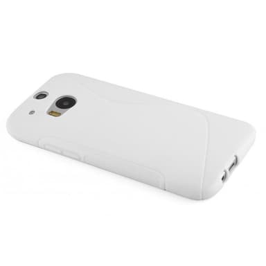 HTC ONE M8 Etui Case Cover (Hvid)