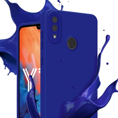 Huawei Y7 2019 / Y7 PRIME 2019 Cover Etui Case (Blå)