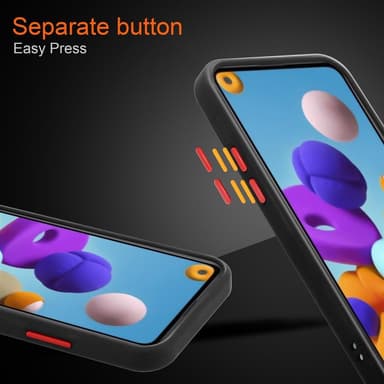 Samsung Galaxy A21 Etui Case Cover (Gennemsigtig)
