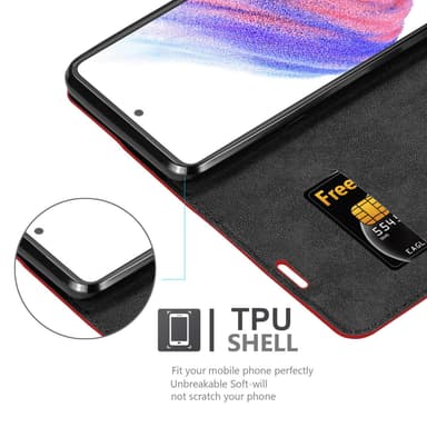 Samsung Galaxy A53 5G Cover Etui Case (Rød)