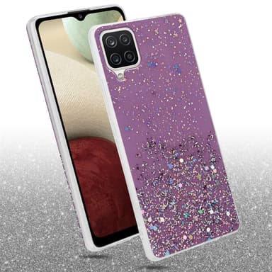 Samsung Galaxy A12 / M12 Cover Etui Case (Lilla)