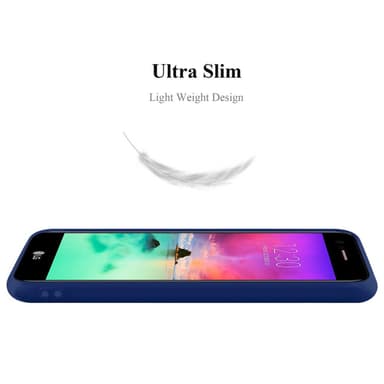 Cover LG K10 2017 Etui Case (Blå)