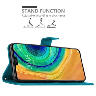 Huawei MATE 30 Pungetui Cover Case (Blå)