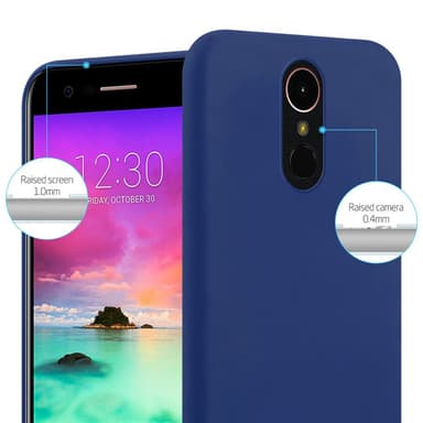 Cover LG K10 2017 Etui Case (Blå)
