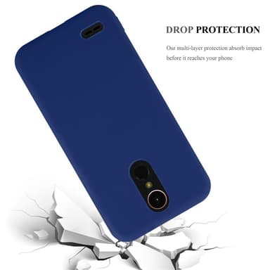 Cover LG K10 2017 Etui Case (Blå)