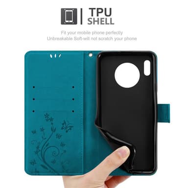 Huawei MATE 30 Pungetui Cover Case (Blå)