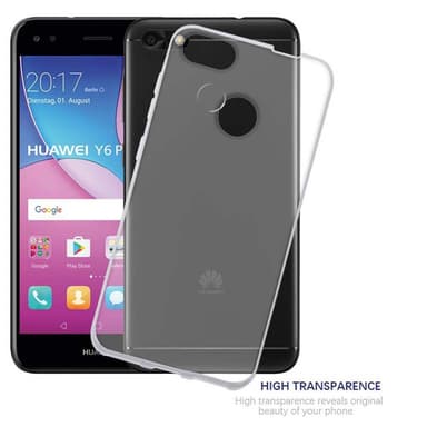Huawei Y6 PRO 2017 Cover TPU Etui (Gennemsigtig)