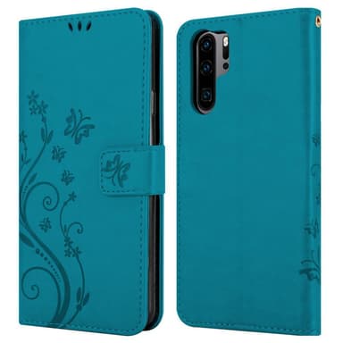 Huawei P30 PRO Pungetui Cover Case (Blå)