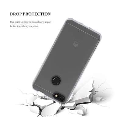 Huawei Y6 PRO 2017 Cover TPU Etui (Gennemsigtig)