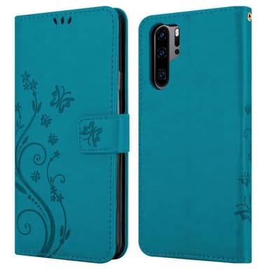 Huawei P30 PRO Pungetui Cover Case (Blå)