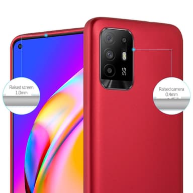 Oppo A94 5G Cover Etui Case (Rød)