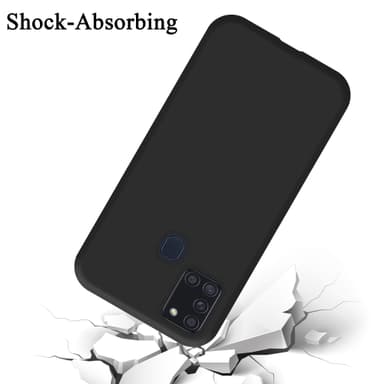 Samsung Galaxy A21s Cover Etui Case (Sort)