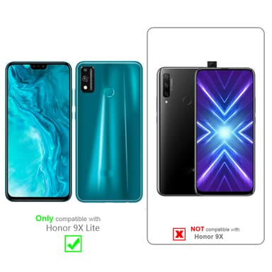 Honor 9X LITE Pungetui Cover Case (Blå)