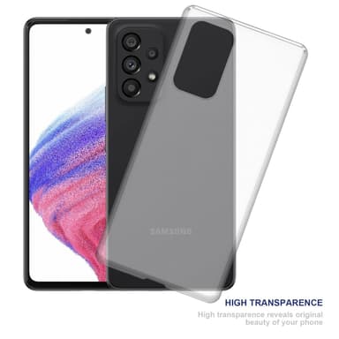 Samsung Galaxy A53 5G Cover TPU Etui (Gennemsigtig)