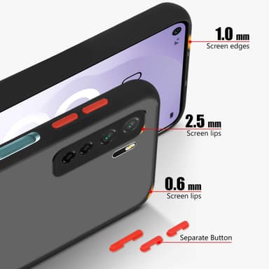 Huawei P40 LITE 5G / NOVA 7 SE Etui Case Cover (Sort)