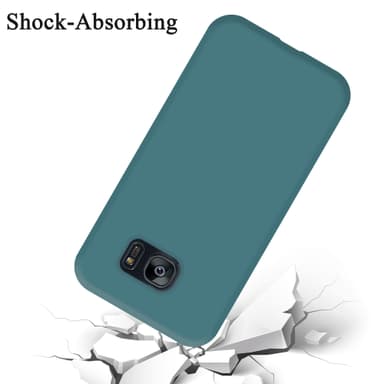 Samsung Galaxy S7 EDGE Cover Etui Case (Grøn)