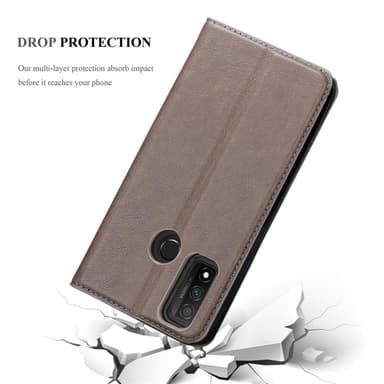 Huawei P SMART 2020 Cover Etui Case (Brun)