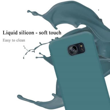 Samsung Galaxy S7 EDGE Cover Etui Case (Grøn)