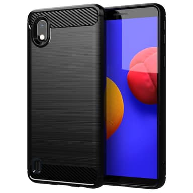 Samsung Galaxy A10 / M10 Cover TPU Etui (Sort)