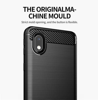 Samsung Galaxy A10 / M10 Cover TPU Etui (Sort)