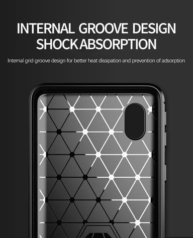 Samsung Galaxy A10 / M10 Cover TPU Etui (Sort)