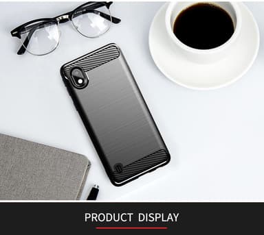 Samsung Galaxy A10 / M10 Cover TPU Etui (Sort)