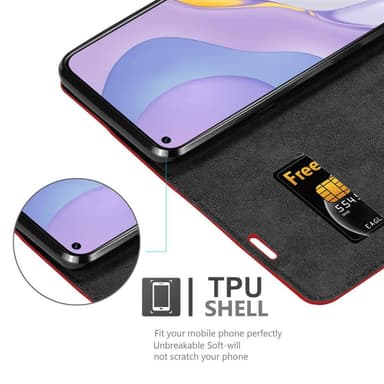 Huawei NOVA 7 5G Cover Etui Case (Rød)