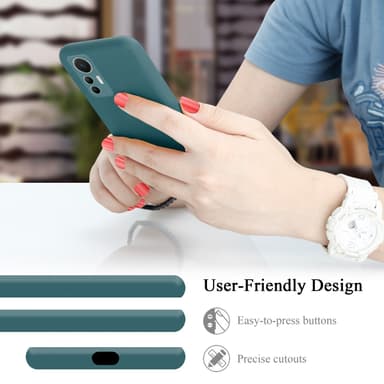 Xiaomi 12 LITE Cover Etui Case (Grøn)
