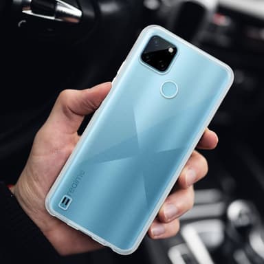 Realme C21Y / C25Y Cover TPU Etui (Gennemsigtig)