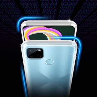 Realme C21Y / C25Y Cover TPU Etui (Gennemsigtig)