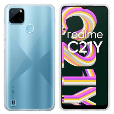 Realme C21Y / C25Y Cover TPU Etui (Gennemsigtig)