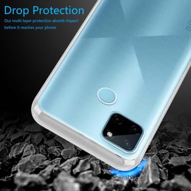 Realme C21Y / C25Y Cover TPU Etui (Gennemsigtig)