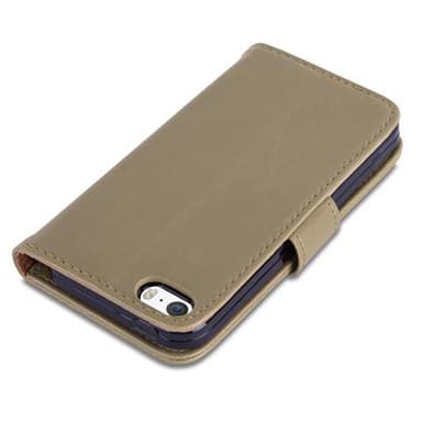 Cover iPhone 5 / 5S / SE 2016 Etui Case (Brun)